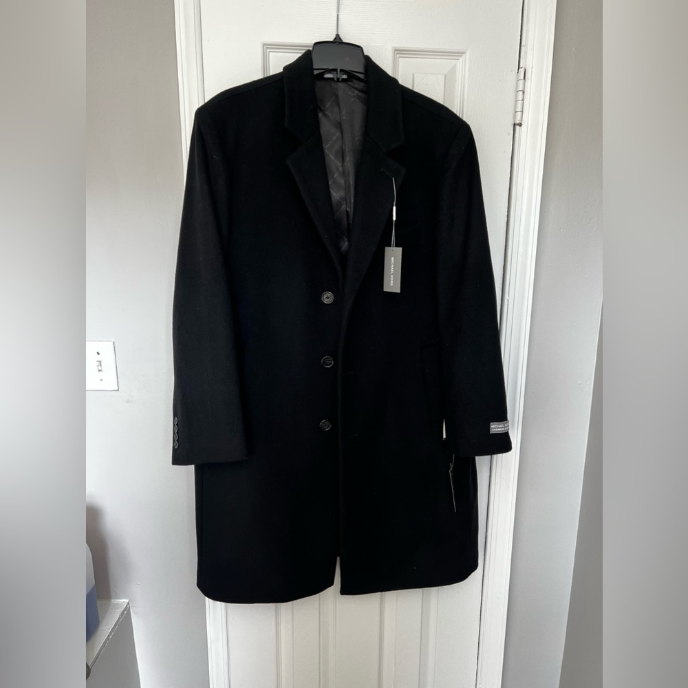 NWT MICHAEL KORS CASHMERE BLEND PEA COAT